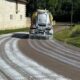Le bitume fond sous la chaleur ce produit blanc pourrait sauver les routes