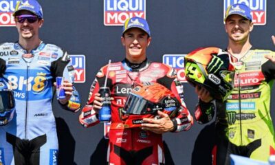 Marc Marquez fait parler la poudre au Sachsenring