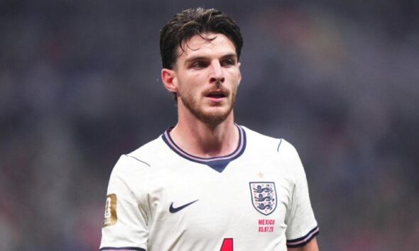 Declan Rice isolé, l'Angleterre en alerte avant le choc face à la Norvège