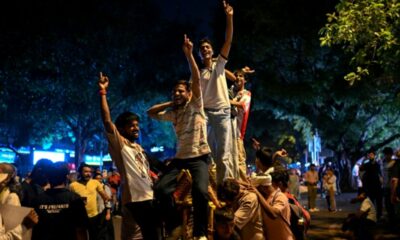 New Delhi efface les graffitis d'une révolte étudiante victorieuse