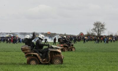 Manifestation à Sainte-Soline la Défenseure des droits dénonce des tirs interdits et des propos qui tuent