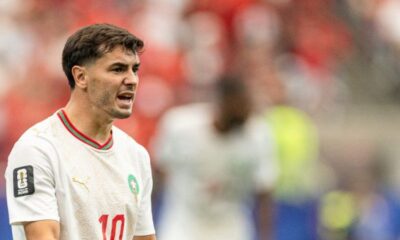 Bagarre entre journalistes devant Brahim Diaz