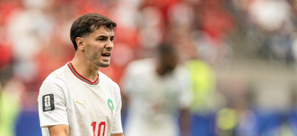 Bagarre entre journalistes devant Brahim Diaz