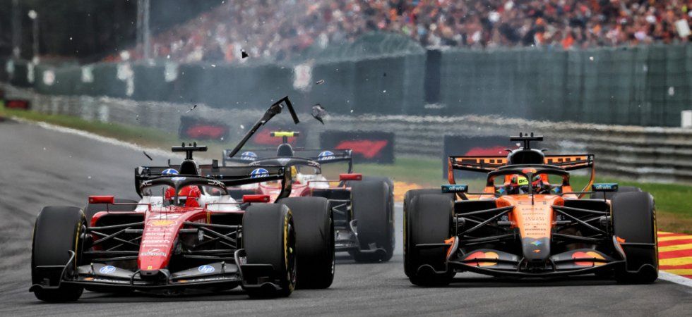 Leclerc sauve sa deuxième place après un contact controversé