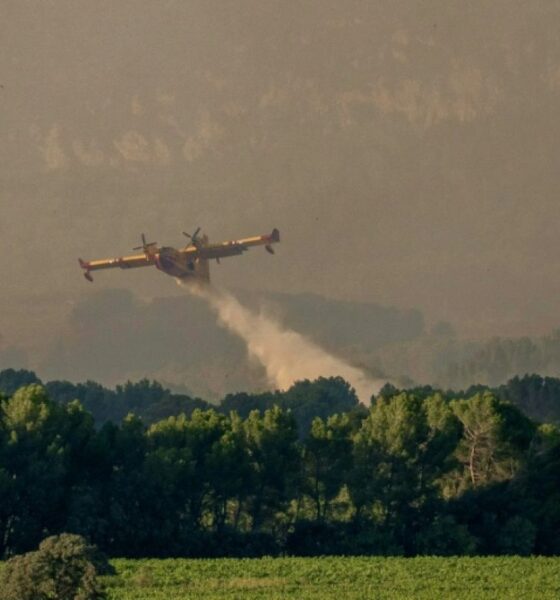 Un feu dévore déjà 800 hectares dans le sud de la France