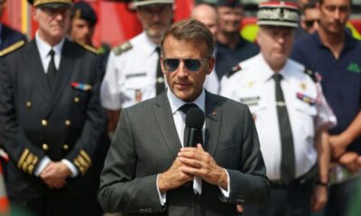 Macron promet une tolérance zéro face au pire incendie depuis 1945