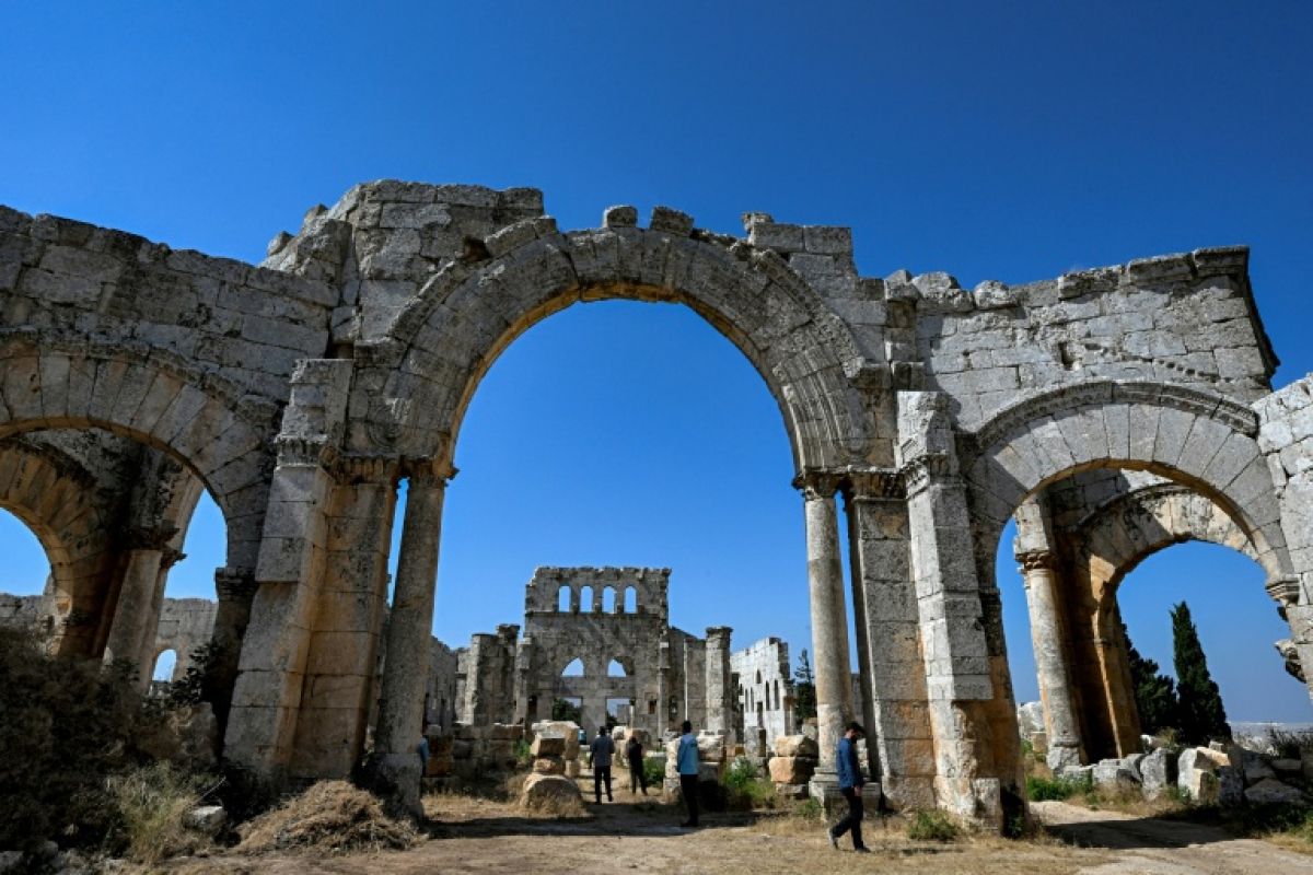 Le monastère de Saint-Siméon panse ses plaies après treize ans de guerre en Syrie