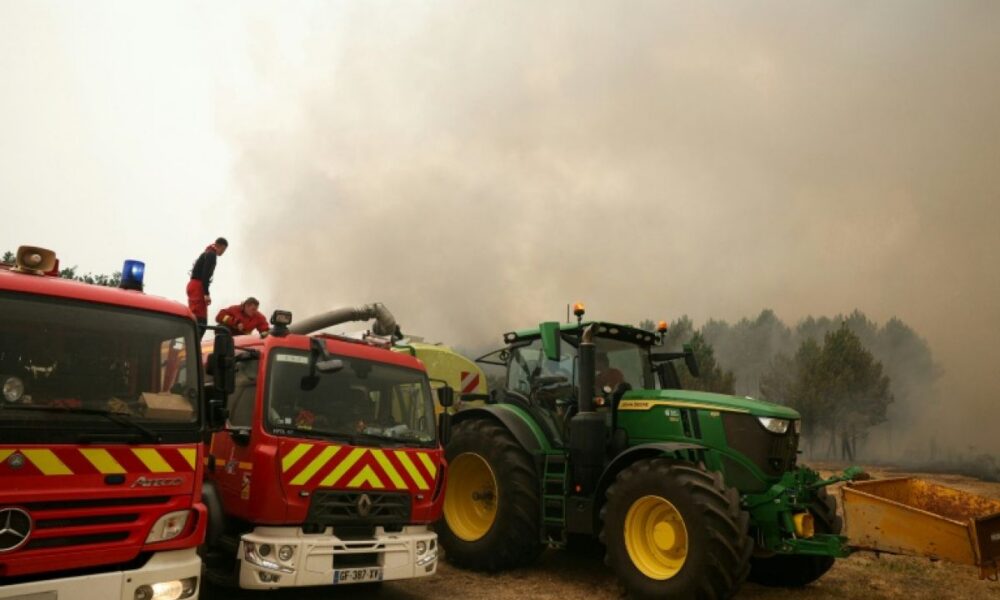 L'eau des champs contre les flammes la mobilisation des agriculteurs en Gironde