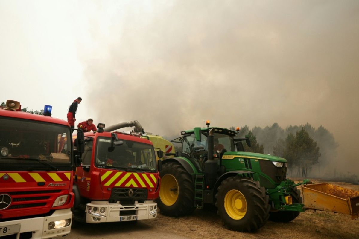 L'eau des champs contre les flammes la mobilisation des agriculteurs en Gironde