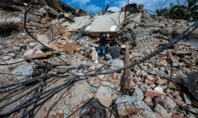 Au Venezuela, huit jours après les secousses, les sauveteurs affrontent le silence des décombres