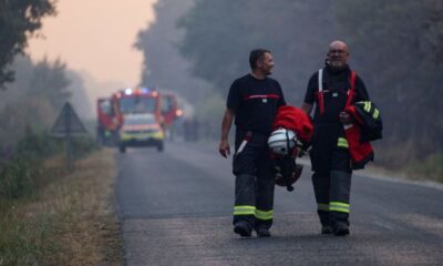 42 000 hectares calcinés en Gironde, la météo s'emballe et menace les pompiers