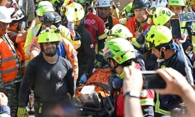 Huit jours sous les décombres l incroyable sauvetage d un vigile vénézuélien