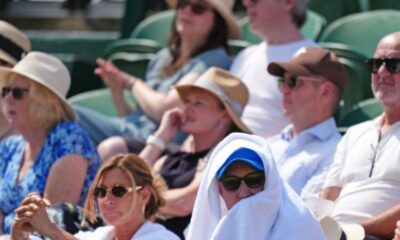 Wimbledon suffoque deux spectateurs s’effondrent sous la chaleur