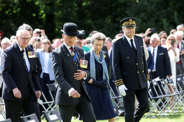 La princesse Anne appelle à ne pas oublier les sacrifices de la Somme