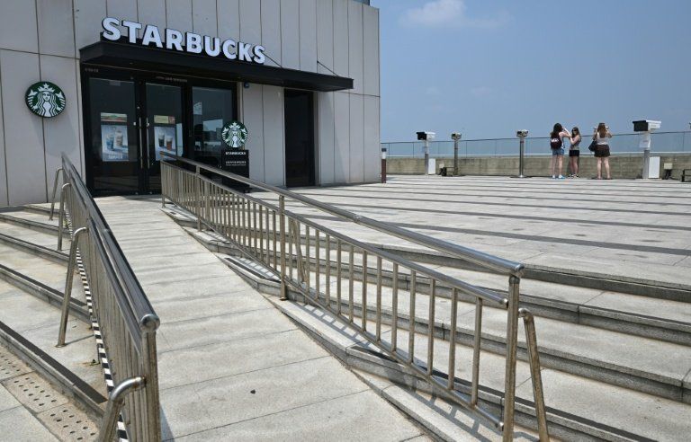 Un café à siroter face à la Corée du Nord le nouveau lieu qui fait le buzz