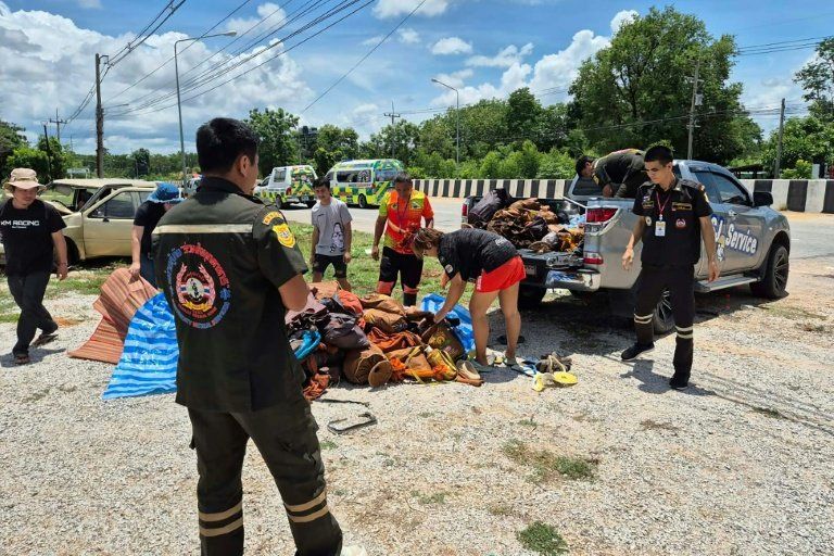 Un enfant de 11 ans au volant d'un camion fauche huit moines en Thaïlande
