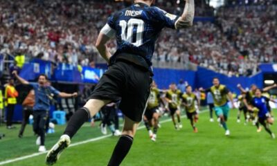 Lionel Messi savoure l instant avant le choc contre l Espagne