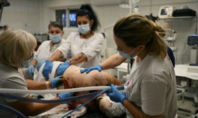 À Dnipro, l’hôpital où la guerre n’en finit pas de trancher des vies