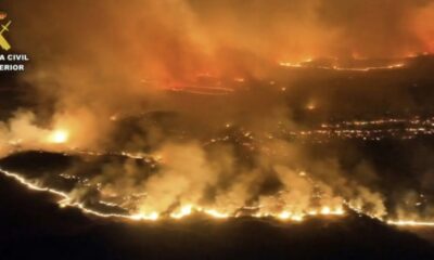 Un incendie géant ravage 13 000 hectares aux portes de Madrid