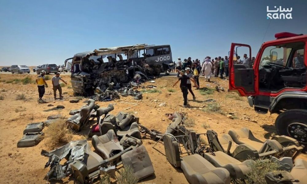 35 morts dans un accident de bus dévastateur en Syrie