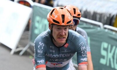 Un sprint à tombeau ouvert, un ami au tapis, la peur qui étreint le peloton