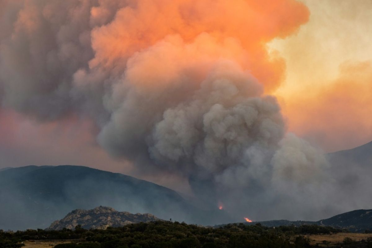 12 000 personnes évacuées pendant qu’un feu géant dévore les Pyrénées-Orientales
