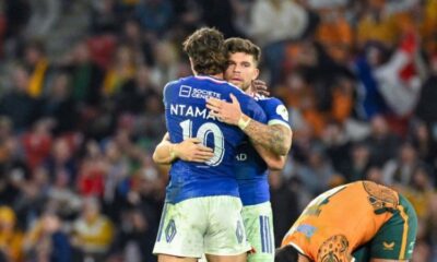 Ntamack et Jalibert main dans la main : les Bleus envoient un signal fort à l'Australie
