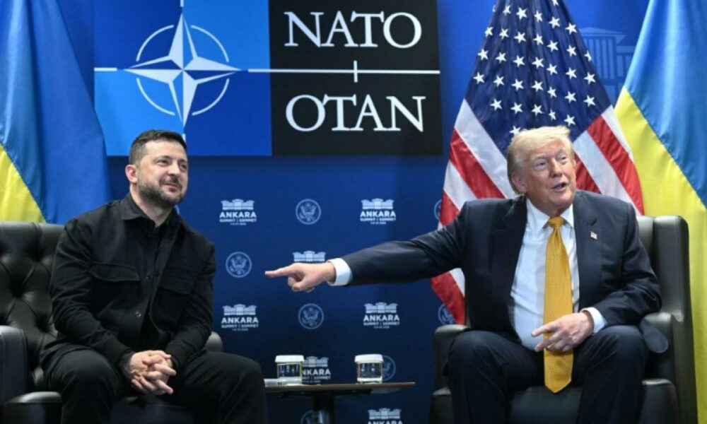 Zelensky mise tout sur une poignée de main avec Trump