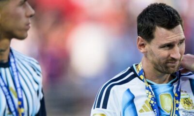 Lionel Messi vide son coeur après la défaite argentine en finale