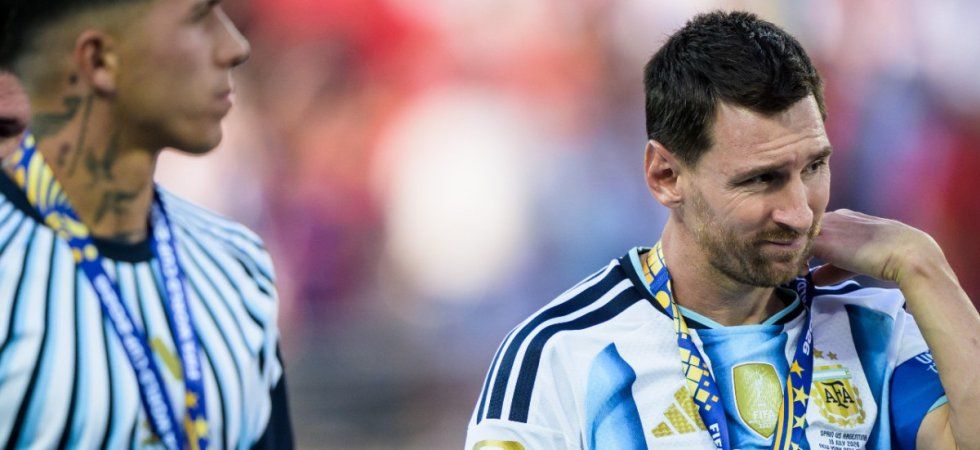 Lionel Messi vide son coeur après la défaite argentine en finale