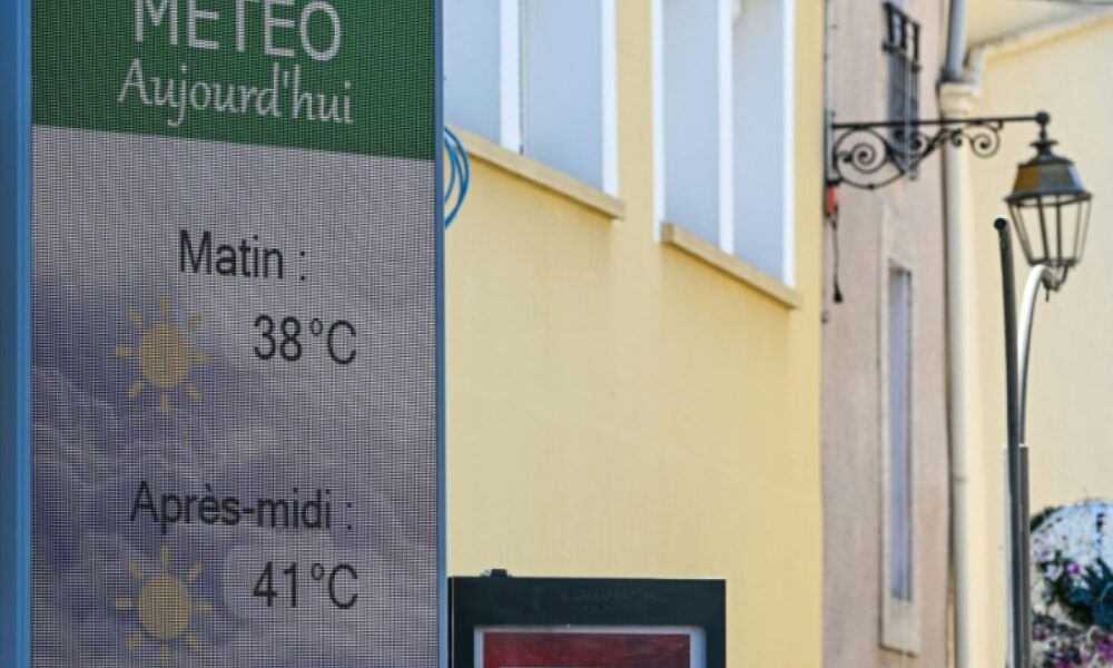 Canicule record et incendies la France étouffe sous une chaleur historique