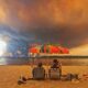 Exode massif face aux incendies en France et en Espagne