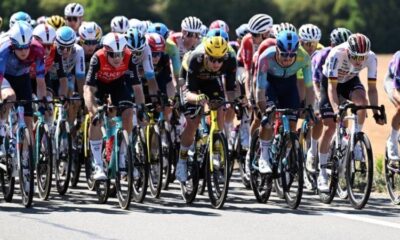 Le Tour de France roule les poings serrés face aux flammes