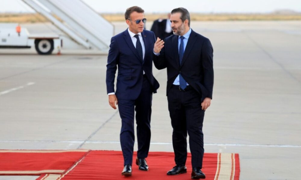 Macaron à Damas le pari risqué d une main tendue à la nouvelle Syrie