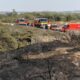 Feu de dunes dans le Pas-de-Calais, l'incendie est contenu mais toujours vivant