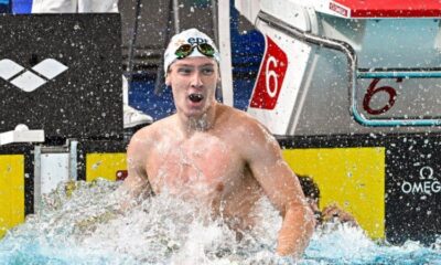 Nathan Muratory fait sensation sur le 200 m dos et entre dans l'histoire des Championnats d'Europe