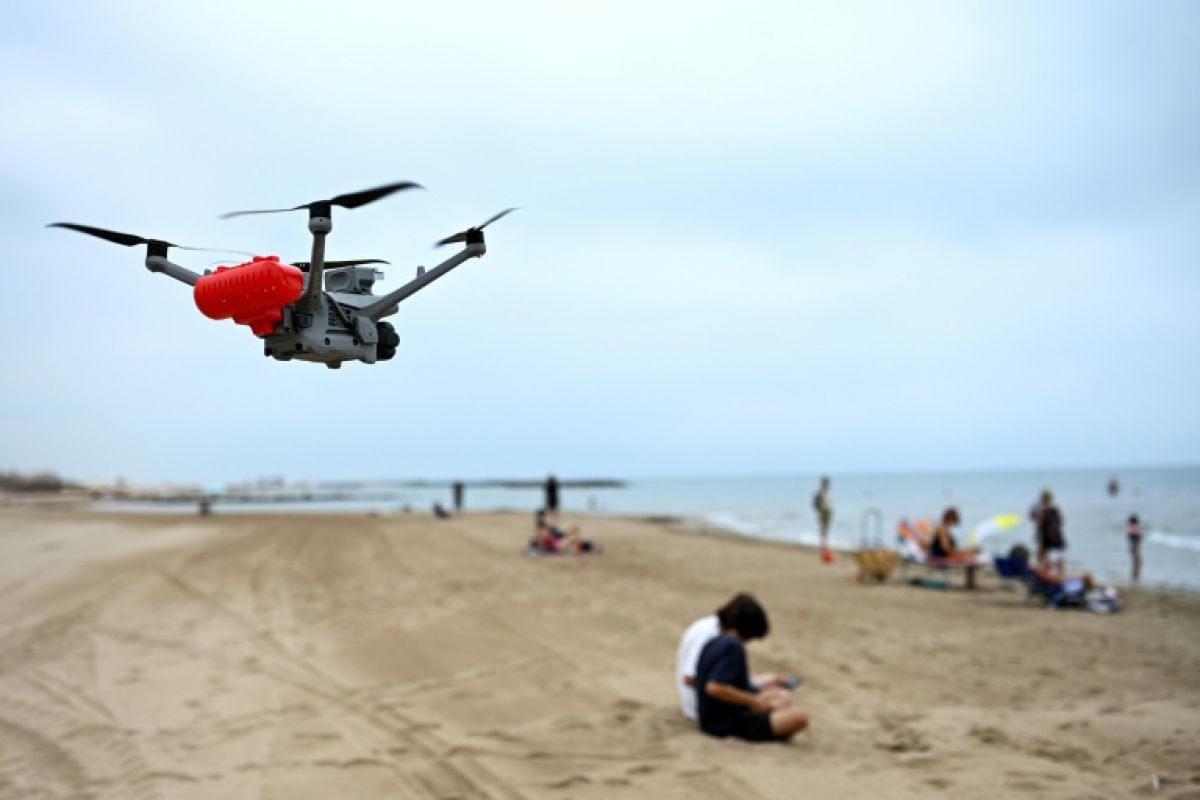 Un drone à l’IA veille sur les baigneurs de Valras-Plage