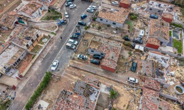 Pomas, une tornade d'une rare violence détruit plus de cent maisons