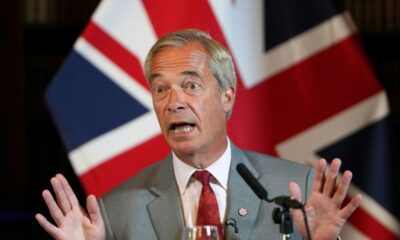 Nigel Farage joue son avenir politique contre un candidat coiffé d'une poubelle