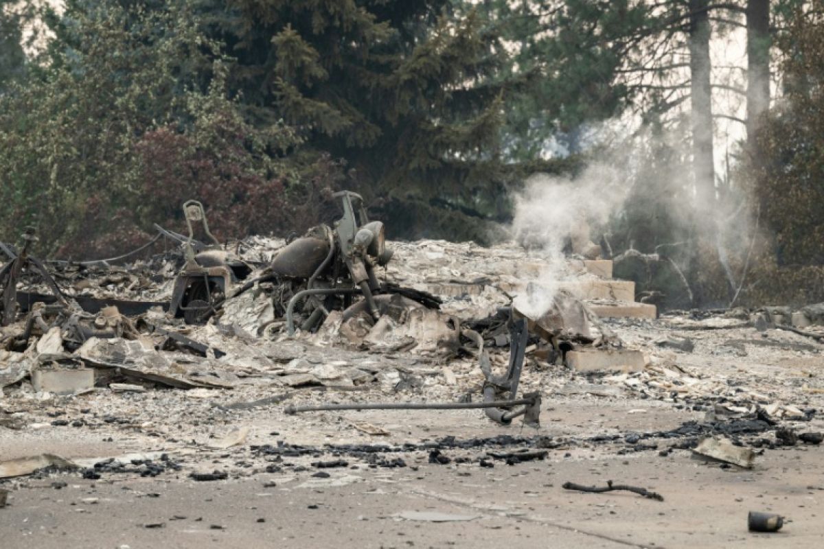 Spokane étranglée par les flammes, la fuite de toute une ville