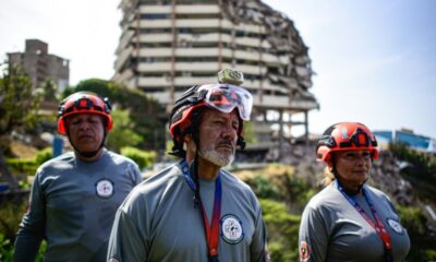 Après le double séisme au Venezuela, ce bénévole refuse d'abandonner les disparus