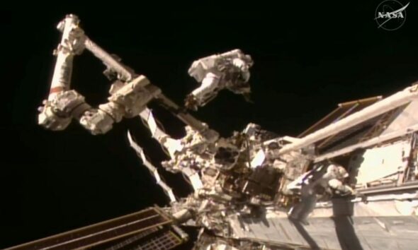 Sophie Adenot replonge dans le vide spatial pour finir le chantier de l'ISS