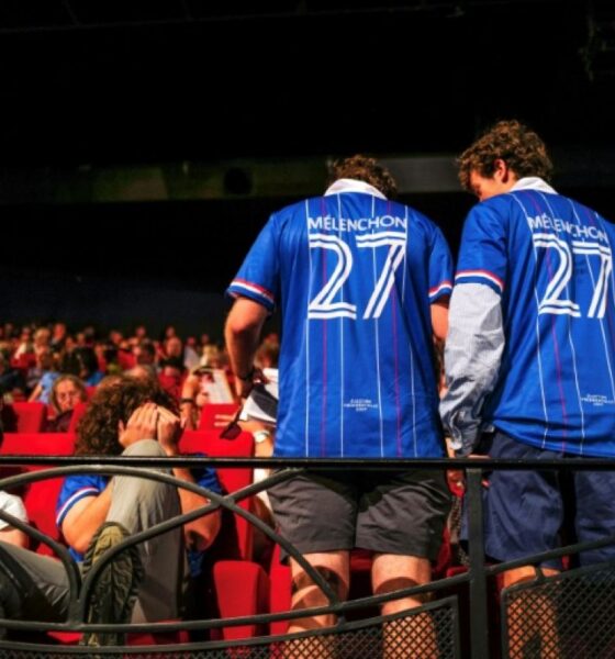 Le maillot de foot qui fait campagne pour Mélenchon a envahi la Drôme