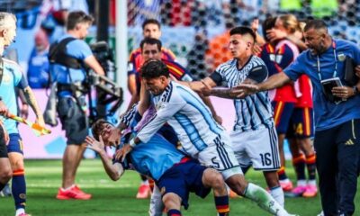 La FIFA punit sévèrement l'Argentine après les violences de la finale du Mondial