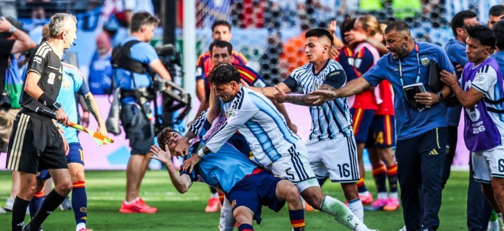 La FIFA punit sévèrement l'Argentine après les violences de la finale du Mondial