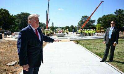 Donald Trump, intarissable sur son chantier de la Maison Blanche