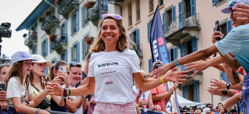 Blandine L'Hirondel, reine de l'UTMB après une nuit de folie