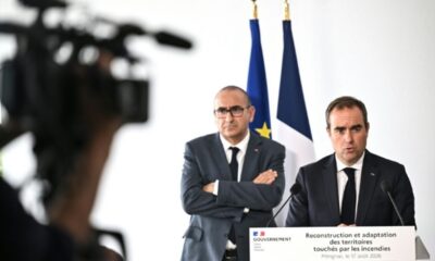Le gouvernement promet de reconstruire vite après le mégafeu de Gironde