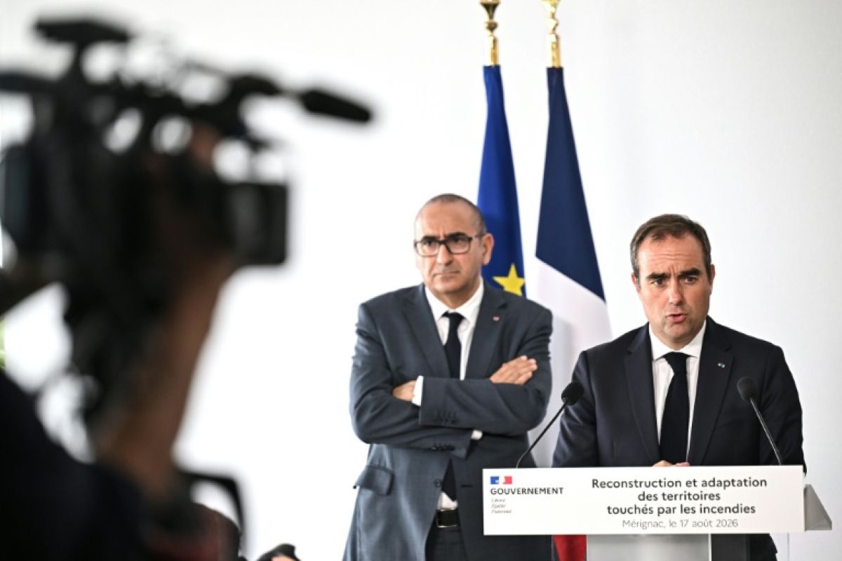 Le gouvernement promet de reconstruire vite après le mégafeu de Gironde