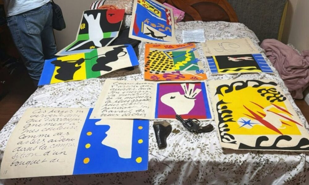 Huit Matisse volés au Brésil retrouvés chez un homme armé